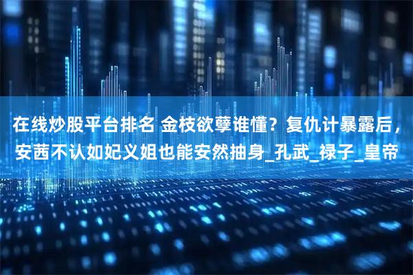在线炒股平台排名 金枝欲孽谁懂？复仇计暴露后，安茜不认如妃义姐也能安然抽身_孔武_禄子_皇帝