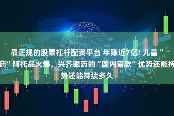 最正规的股票杠杆配资平台 年赚近7亿! 儿童“近视神药”阿托品火爆，兴齐眼药的“国内首款”优势还能持续多久